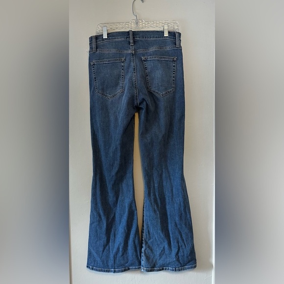 FRAME Le Easy High Waist Flare Jeans | Dark Indigo Bootcut | Size 29 | NWOT - Picture 6 of 6